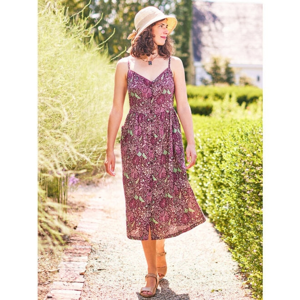 April Cornell Butterfly Vine Sundress xxl